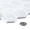 Andova Tiles SAMPLE Channing 2 x 2 Marble Honeycomb Mosaic Floor Use Tile SAM-ANDCHA126 - alternate 2